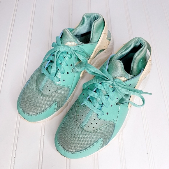 Huarache Run Sparkle GS 'Tropical Twist' Women's Running Shoe F240 - Picture 3 of 14